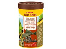 sera Wels-Chips за придънни рибки с върба и елша