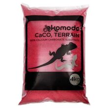 Komodo CaCo Reptile Calcium Sand- Crimson пясък за терариум 4 kg