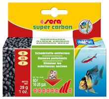 sera super carbon, 35 гр - активен въглен - подходящ за малки аквариуми