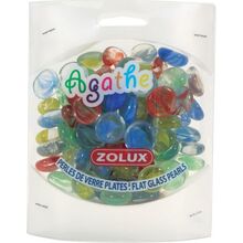 Декоративни плоски стъклени мъниста за аквариум - Zolux