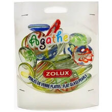 Декорации за аквариум стъкло Zolux Ахат, L (многоцветен), 430 гр