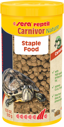 Sera reptil Professional Carnivor Nature -храна за костенурки 310гр